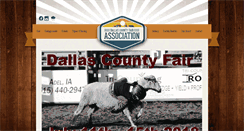 Desktop Screenshot of dallascountyfair.com